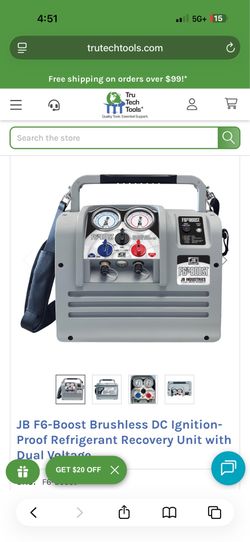 Recover machine hvac Air conditioning