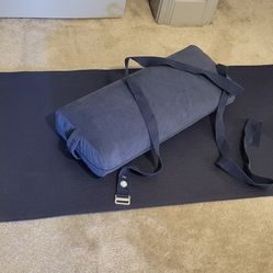 Yoga Mat And Bolster