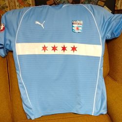 Vintage Chicago Red Stars Soccer Jersey