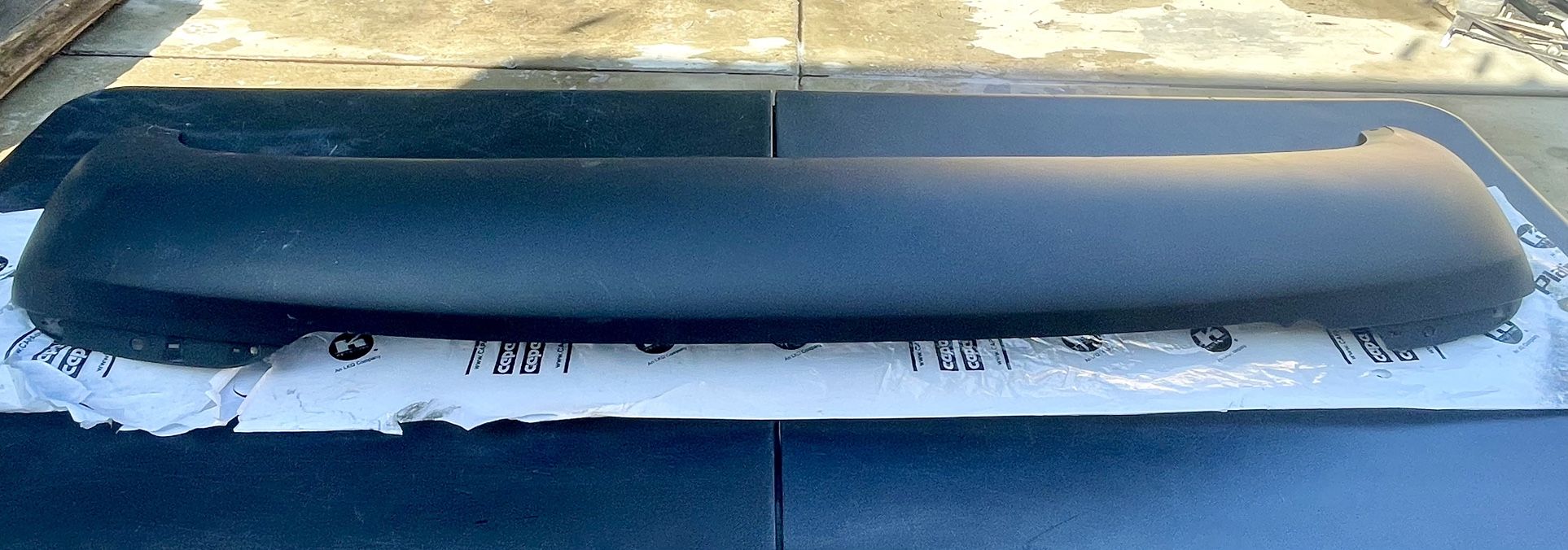 Rear Lower Bumper Cover Textured Fits 14-16 Kia Forte LX Sedan KI1115104