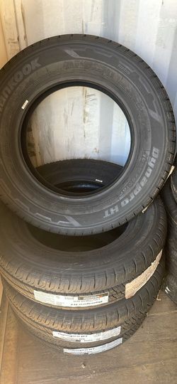 new tires 195/75/16 hankook dynapro tires $170 each tire plus tax