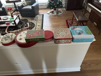 After Christmas Sale On Cookie Tins For This Low Price!