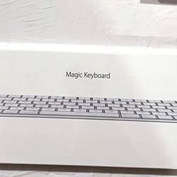 Apple Magic Keyboard — Silver, New in Sealed Box