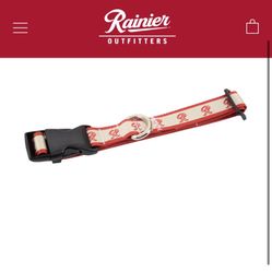 Rainier Beer Dog Collar