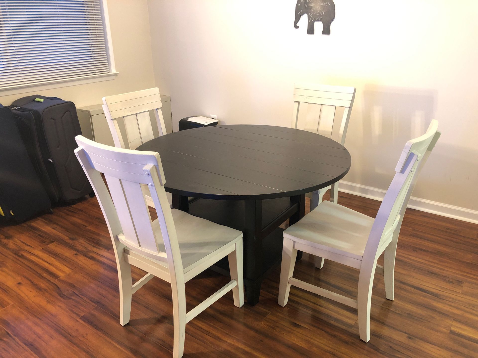 Dining table with 4 chairs