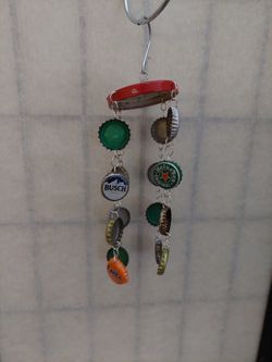 Handcrafted Bottle Cap Wind Chime Series 1