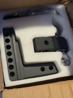 New 6” Adjustable Hitch for 2” Receiver