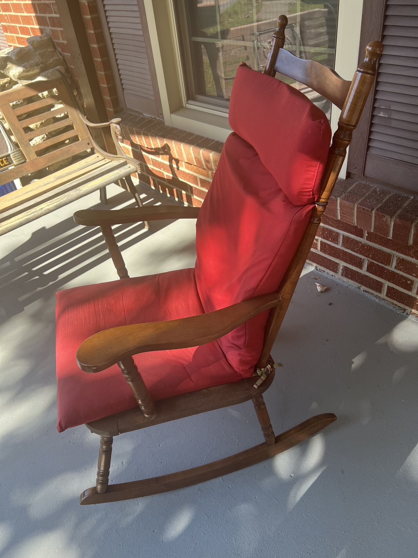 100 yr. Old refinished rocking chair-$40/porch pick up Louisville,Ky.