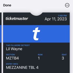 Lil Wayne concert tickets 