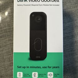Blink Video Doorbell 