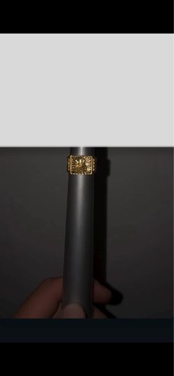24KT Gold Chinese Ring Size 6.25 9.08 G