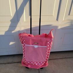 Pink Rolling Bag!