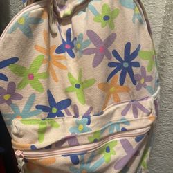 Girls Flower Backpack 