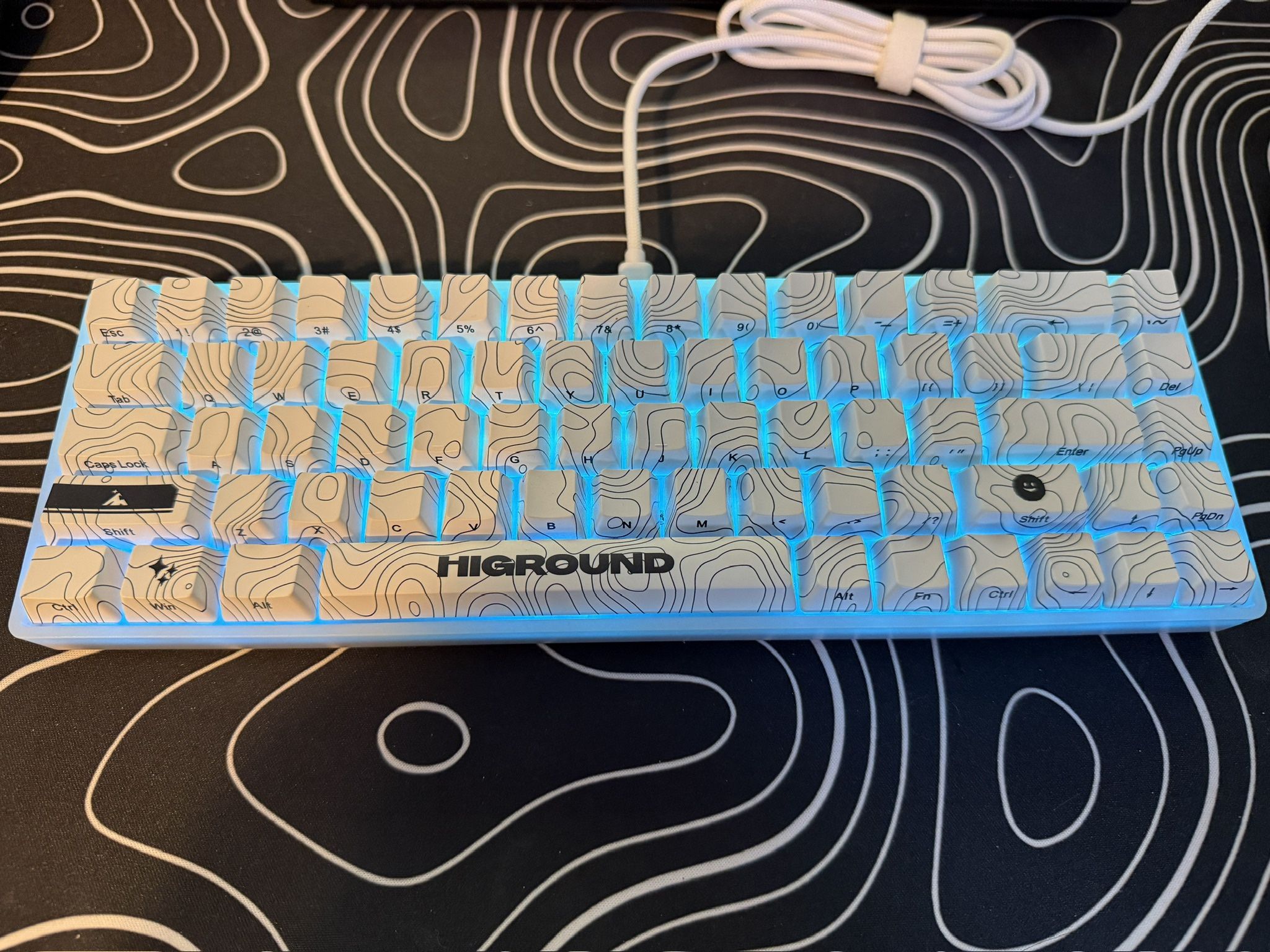 HIGROUND Base 65 SNOWSTONE Keyboard