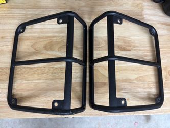 Black Euro Tail Light Covers