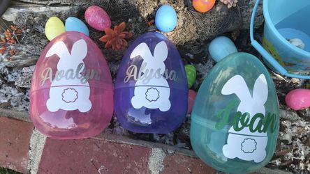 Personalized jumbo ester eggs