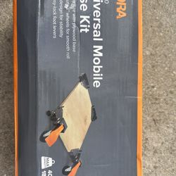 Bora Portamate Mobile Base Kit PM-1100 - Heavy Duty, Universal, Customizable, Adjustable Rolling Set, Dolly Roller Frame and Casters for Moving Equipm