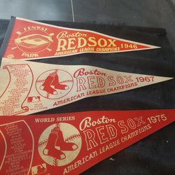 Boston Red Sox Pennants