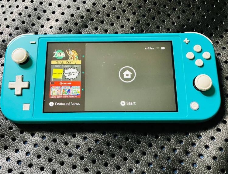 Vita Switch And Switch Lite Screen Size Nintendo Switch Lite Turquoise