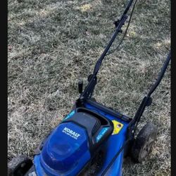Kobalt 20 Inch Push  Lawn Mower No Battery Or Bag 