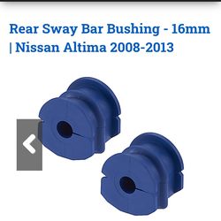 Moog rear sway bar bushings