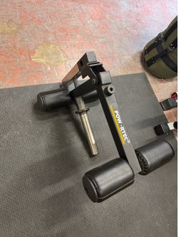 Leg extension attachment