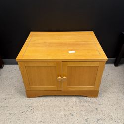 Solid Wood Storage Cabinet