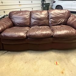 Leather Sofa
