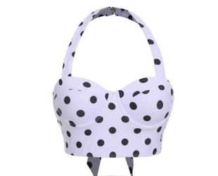 XXL Polka Dot Bikini Top