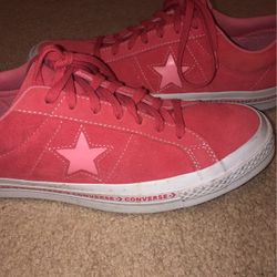 Converse One Star Ox Suede Paradise Pink/Geranium Pink/White