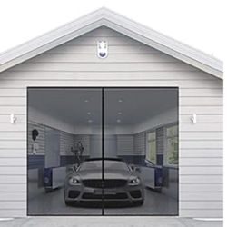 MAGNETIC GARAGE SCREEN (9X7 FT) NEW