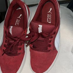 Puma burgundy 9.5