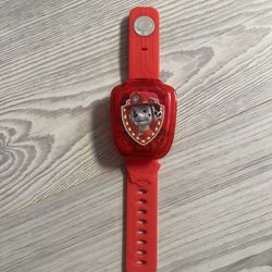VTech PAW Patrol Marshall Learning Watch, Red
