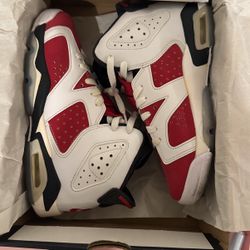 Nike Air Jordan 6 Retro Carmine 5.5Y / 7W