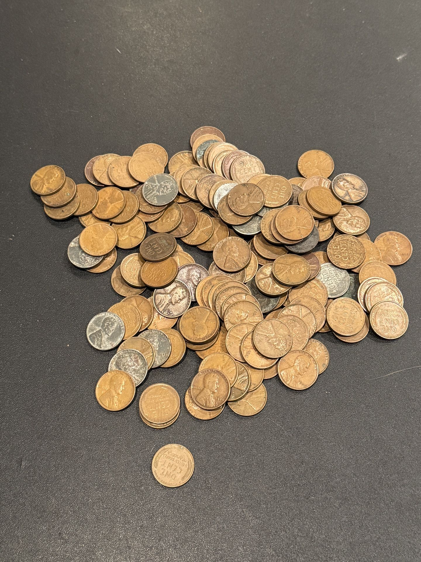 1lb Wheat Pennies As Shown. Teens Thru The 50’s