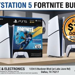 Paquete de PS5 con Fortnite — ¡Totalmente nuevo! — A plazos con solo $10 de enganche (¡Sin necesidad de crédito! 🤩) ¡Date prisa!