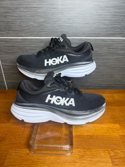 Hoka Running Sneakers Black White