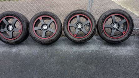 Set of 16 inch wheels 5 lugs