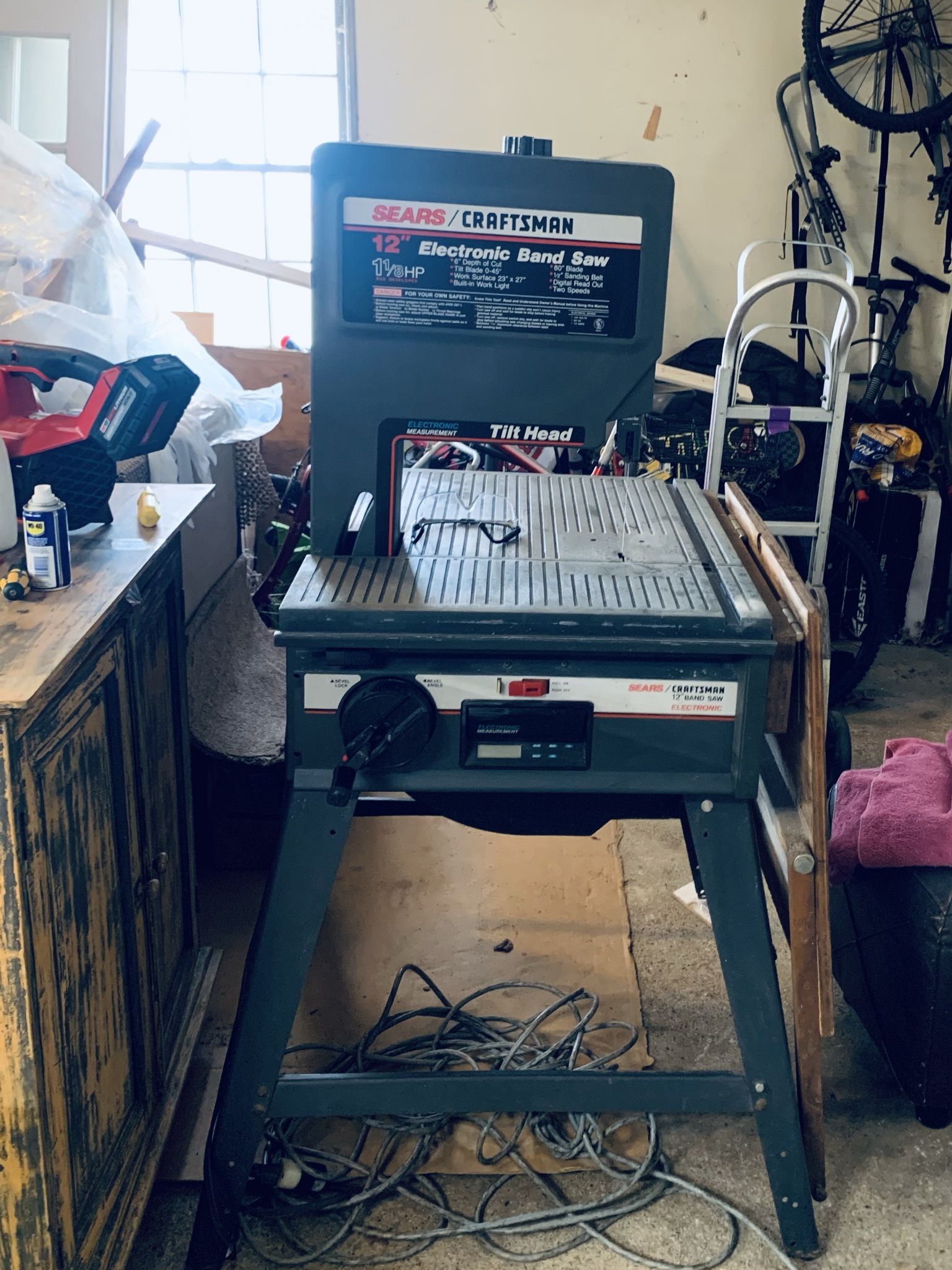 Sears Craftsmen 12 inch Electronic Bandsaw 