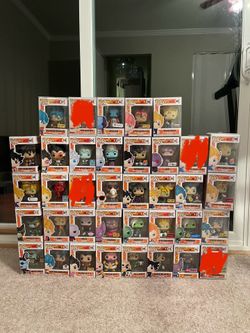 Dbz/Naruto Funko Pop Lot 
