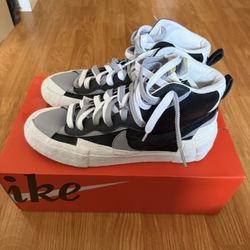 Nike Blazer Mid - sacai Black Grey