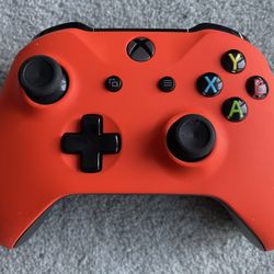orange Xbox One controller
