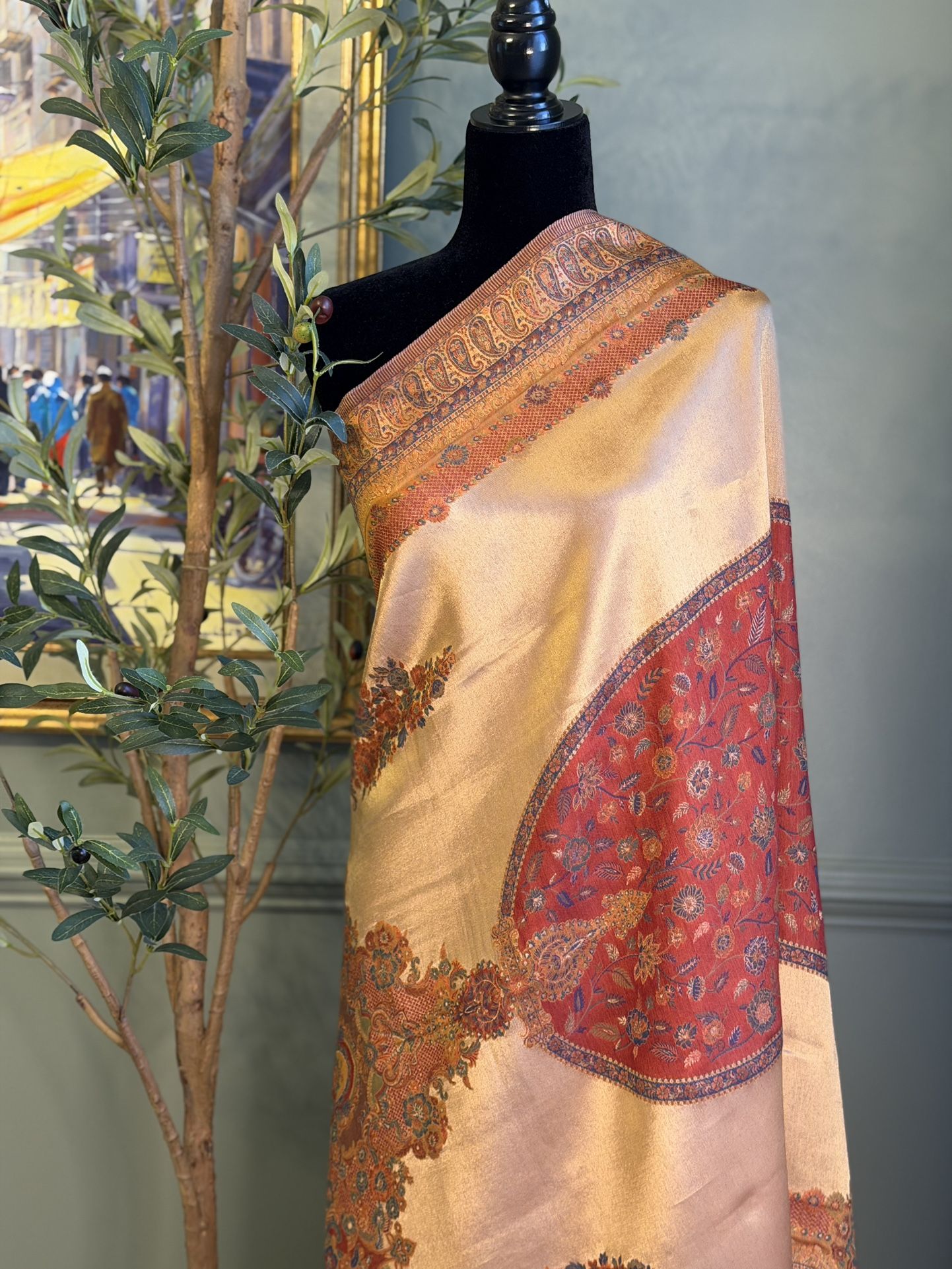 Silk Kani Shawl