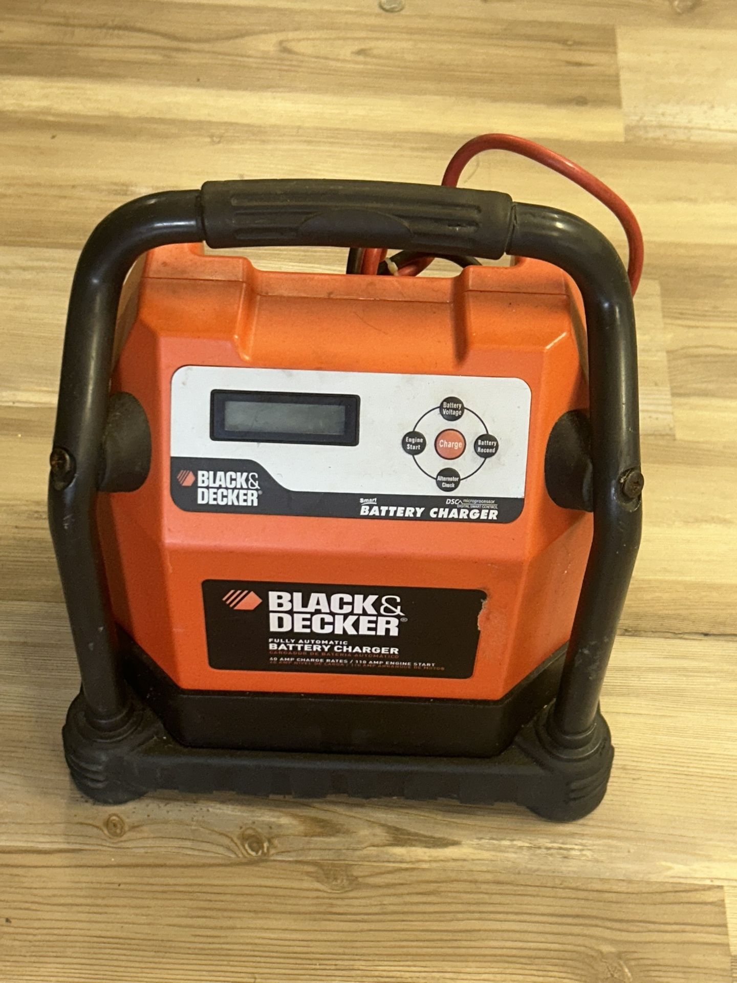 Black & Decker 40A Battery Charger & Engine Starter – Fully Automatic