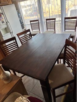 Wood Dinning table
