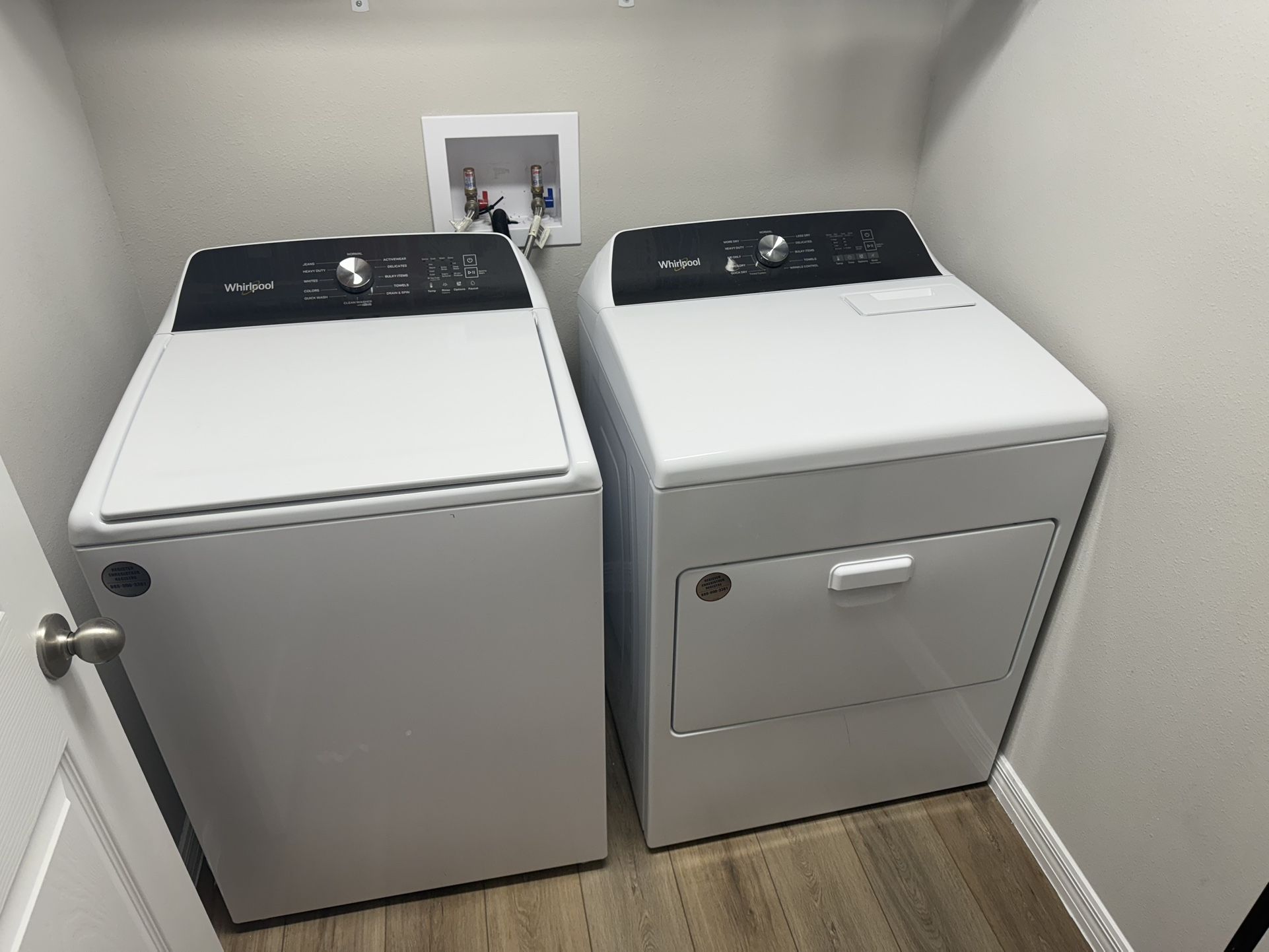 Washer and Dryer Combo