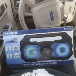 Fisher Max Sound Wireless Boombox