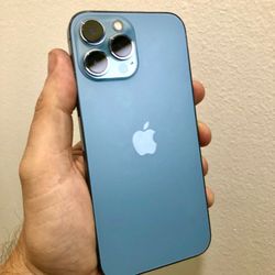FIRM PRICE - iPhone 13 Pro Max 128gb Sierra Blue Factory Unlocked Like New