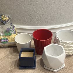 Set Of Planters / Pots