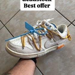 Nike Off White Dunk Lot 34